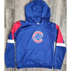 Gen2 Chicago Cubs Hoodie Youth XL Blue Red White MLB Performance Sweatshirt Logo